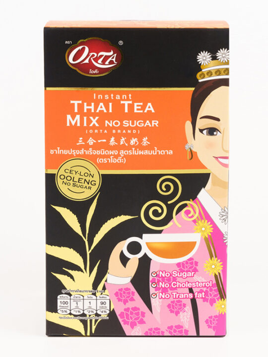ชาไทย สูตรไม่ผสมน้ำตาล Thai Tea Mix No Sugar